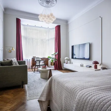 Elegant Paris Ave With A Terrace براغ