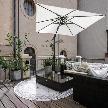 شقة Elegant Paris Ave With A Terrace