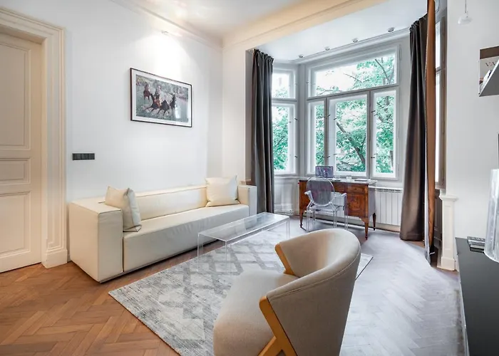 아파트 Elegant Paris Ave With A Terrace *